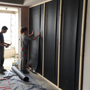 Fieltro de Aislamiento Acústico de Alta Densidad |   Barrera Acústica Flexible para Reducción de Ruido en Paredes, Pisos y Techos - Product Image 5