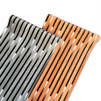 Nouveau Papier Peint 3D Adhésif Effet Bois Grille Brillante pour Décoration Maison Salon Chambre Décoller et Coller PVC