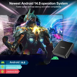 TV98 ATV Plus TV Box Android 14 8GB 128GB HD 4K 8K Quad Core WiFi 4G 5G BT5.0 HDR10+ para Streaming Reproductor Multimedia Inteligente - Product Image 4