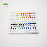 Palette de peinture ovale en bois blanche très économique et adorable pour enfants