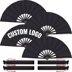 Éventails pliables personnalisés avec le drapeau national ukrainien, style léger et portable pour les événements sportifs et les célébrations sportives - Product Image 2