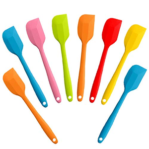 Spatules de cuisine personnalisées avec logo, en silicone et acier SUS 304, moules à pâtisserie de petite taille, lot de 3, 3 par kit, 500 pièces pour la cuisine - Product Image 1