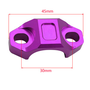 XXLCJXDJ Soporte de Espejo Retrovisor de Aluminio CNC de Media Cubierta con Montaje a Presión de 30mm 45mm para Motocicleta ATV KTM - Product Image 1