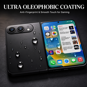 ฟิล์มกันรอยหน้าจอ OEM สำหรับ iPhone Duo  กระจกอะลูมินาคุณภาพสูง พิมพ์ลายไหม HD สำหรับโทรศัพท์แบบพับได้ ป้องกันการแตก ป้องกันรอยขีดข่วน - Product Image 3