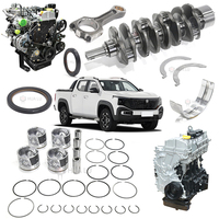 Pièces de moteur de camionnette Changan Hunter F70, ensemble vilebrequin X10008939 Yunnei D20TCID, moteur de camionnette PC201006-0601-A1, pièces d'origine