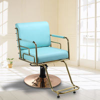 BEIMENG Chaise de Salon de Beauté Moderne, Mobilier de Coiffure Professionnel, Chaise de Barbier en Gros, Équipement Commercial pour Salon de Coiffure