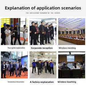 Guía de Audio para Museos Yuyu Y3, Sistema de Audioguía para Grupos de Visitantes en Áreas Escénicas y Salas de Exposiciones, con Auriculares 3G POC, Alcance de Conversación de 0-15KM - Product Image 4