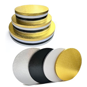 Base para Pastel de Masonite Blanca Mate, Resistente y de Alta Calidad, Personalizada - Product Image 1
