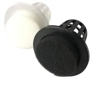 Accessoires pour système hydroponique et d'aquarium, pot noir ou blanc, panier de 5 pouces, NFT