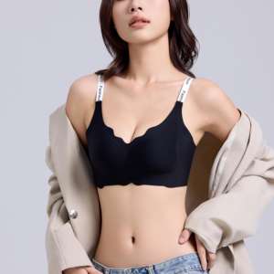 Sujetador Cómodo y Elegante con Escote en Forma de Nube, para Pecho Pequeño, con Efecto Push-Up, Sin Costuras, Sin Varillas, Transpirable y Antibacteriano - Product Image 6