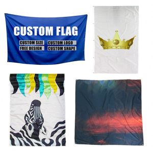 Marketing Custom Printed Flag 3x5ft Sublimation Logo Banner for Outdoor Promotion Event - Product Image 1