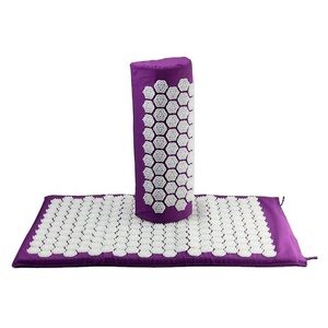 <span class=keywords><strong>Esterilla</strong></span> de Acupuntura Bstar con Almohada y Bolas de Masaje con Púas - Plegable, Portátil, Ecológica y Duradera para Yoga y Pilates - Product Image 5