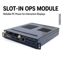 Pabrik Grosir Intel Generasi ke-8 I5 Mini OPS PC Komputer Industri OPS untuk Panel Datar Interaktif Mini Komputer