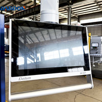 Prensa Plegadora Hidráulica CNC PDS-160/3100, Equipo de Doblado de Metal 160T, Sistema DELEM, Fabricación de Tubos Cuadrados y Chapas