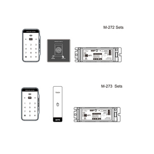 Kit de clavier de contrôle d'accès sans fil, interrupteur intelligent, prend en charge le mot de passe, la <span class=keywords><strong>carte</strong></span>, l'empreinte digitale, trois méthodes d'ouverture de porte - Product Image 6