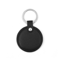 Cynoysure — porte-clé en cuir véritable et métal, logo personnalisé, porte-clé, cadeau
