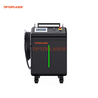 Machine de nettoyage au laser 1000 W pour l'acier, le bois, la brique, machine de nettoyage au laser des surfaces métalliques
