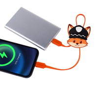Cable de Carga para Muñecas con Diseño Único, Cable de Carga USB Tipo C con Figura de Dibujos Animados, para Regalos Promocionales