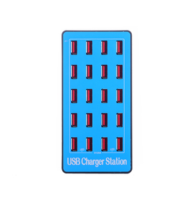 Estación de Carga USB de 100W <span class=keywords><strong>20A</strong></span> con 20 Puertos, Cargador Rápido con Distribución Inteligente de Energía USB para Teléfono 11 XS XR <span class=keywords><strong>Galaxy</strong></span> S8 S9 y Más - Product Image 4