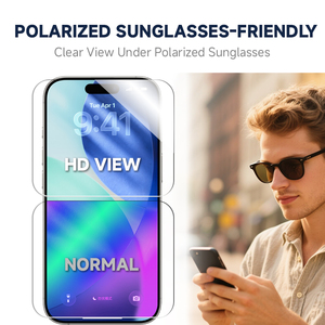 Cho điện thoại di động màn hình phim kính mát phân cực thân thiện với xem rõ ràng dưới kính mát phân cực điện thoại di động bảo vệ màn hình - Product Image 2