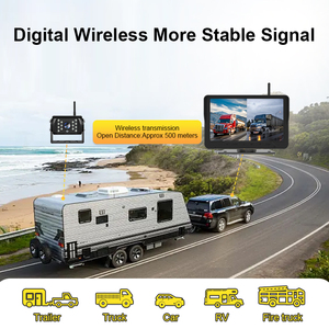 ระบบกล้องมองหลังไร้สายสำหรับรถบรรทุก จอภาพ 7 นิ้ว 2Ch กันน้ำ รุ่น Wireless-7-New- - Product Image 6