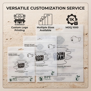 Custom Logo Biodegradable Frosted Ziplock Garment <strong>Bag</strong> Resealable Compostable Poly <strong>Bag</strong> with Hang Hole for Clothing Packaging - Product Image 4