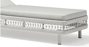 Alta Costura Jardín de mimbre al aire libre <span class=keywords><strong>tumbona</strong></span> ajustable <span class=keywords><strong>reclinable</strong></span> silla plegable de jardín playa <span class=keywords><strong>tumbona</strong></span> - Product Image 6