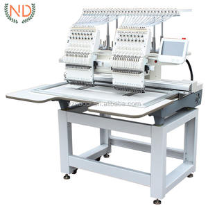 2 Hoofden <span class=keywords><strong>Computer</strong></span> Mannen Hoodies Borduren Jurk Geborduurd Machine Kruissteek Naaien Borduren Machine - Product Image 1