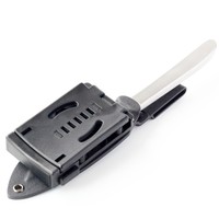 Wai – gaine de type presse, clip de ceinture tactique, manche en cuir à dessin rapide multifonctionnel, couteau portable d'extérieur