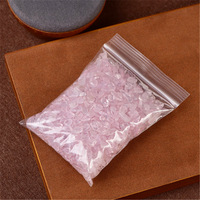 Vente en gros de divers gravier en cristal naturel Quartz rose pierre claire de diffuseur de pierre d'aromathérapie à quartz