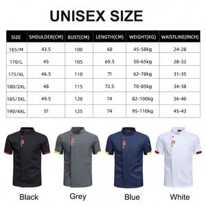 Denim <b>Jacket</b> Men Restaurant Cooking Wholesale Chef Coat Moisture Wicking Waterproof Kitchen Shirts for Work Uniforms - Product Image 2