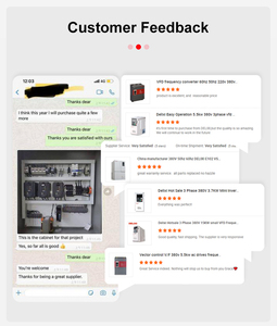 Yüksek performanslı 1.5 Kw Vfd Ac sürücü vektör kontrolü 100kw Ac Vfd değişken frekanslı mekanizma - Product Image 6