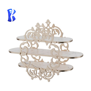 OKEY - Soporte de Pastel de Acero Inoxidable de <span class=keywords><strong>4</strong></span> Niveles, Color Oro Rosa, para Bodas, Catering, Bufés, Postres, Exhibición de Alimentos para Fiestas - Product Image 5