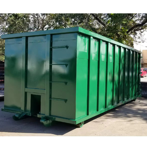 Xây Dựng Chất Thải Bộ Sưu Tập Chất Thải Bỏ Qua Thùng Dùng Một Lần Xe Tải Cơ Thể Tùy Chỉnh Cuộn Off Dumpster Thùng Rác Bin - Product Image 3