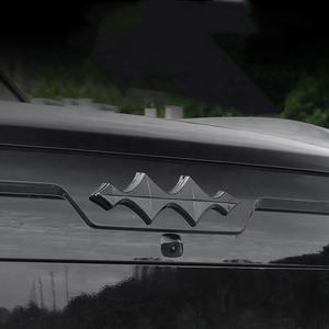 Emblème avant de voiture noir brillant pour Leopard Titanium 7, logo en lettres en relief, autocollant de garde-boue, décalcomanie extérieure étanche - Product Image 6