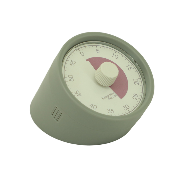60 Minute Kids Visual Timer Silent Operation Home Edition for Homeschool Supplies Study Office Meetings Kitchen Supplies Tool