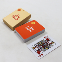 Boîte de cartes à jouer personnalisées en plastique durable de haute qualité, impression personnalisée, étanche, marque OEM, design personnalisé, modèle d'emballage personnalisé
