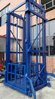 Monte-charge hydraulique / Ascenseur de marchandises 500-5000 kg 2-6 étages Taille personnalisée disponible Garantie 1 an 220V/380V