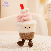 Peluches de la série dessert Eleph Bunny, adorables poupées en peluche en forme de gâteau, vente chaude transfrontalière, peluches apaisantes pour enfants, cadeau
