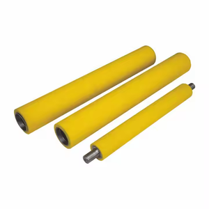 Độ bền cao tùy chỉnh Polyurethane PU Con lăn Silicone lớp phủ cao su băng tải điều khiển băng tải con lăn - Product Image 6