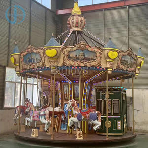 <span class=keywords><strong>Parc</strong></span> d'attractions 16 places Carrousel <span class=keywords><strong>de</strong></span> style européen classique vintage à vendre - Product Image 3