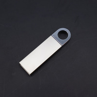 Stik USB logam Mini, Flash Drive USB warna-warni 16GB 32GB 64GB 128GB