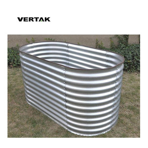 Winslow & Ross Lit <span class=keywords><strong>surélevé</strong></span> pour <span class=keywords><strong>potager</strong></span> de 15cm de <span class=keywords><strong>hauteur</strong></span> personnalisé Lit de jardin <span class=keywords><strong>surélevé</strong></span> en métal galvanisé - Product Image 6