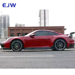 Per 2018 <span class=keywords><strong>Porsche</strong></span> 911 992 speciale pacchetto <span class=keywords><strong>T</strong></span> paraurti anteriore con labbro posteriore Spoiler posteriore gonna laterale Dry Carbon Body Kit - Product Image 5