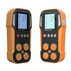 Cống thoát nước cống Hố ga Gas Detector cho dễ cháy phát hiện, CH4 H2S O2 SO2 xách tay nhiều nước thải gas Leak Tester