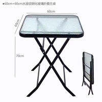 Table Carrée Pliante d'Extérieur 60*60*70cm – Vente Directe Usine