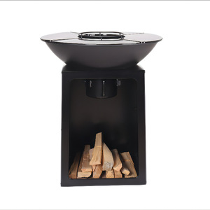 Keyo Fire Pit Upright Wood Burning Stove Outdoor Garden Patio Heating Barbecue - Product Image 3
