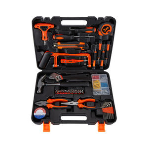 ชุดเครื่องมือช่างมืออาชีพ 37x28x8 ซม. เหล็กโครเมียมวาเนเดียม ชุดซ็อกเก็ต 1/4 นิ้ว สำหรับซ่อมแซมบ้าน พร้อมการรับประกัน 3 ปี - Product Image 1