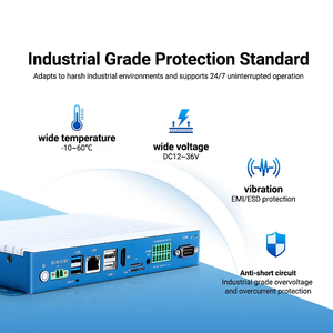 Rk3576 Mini Industriële Desktop Pc 4-Core Embedded <span class=keywords><strong>Computer</strong></span> 2G + 16G Geheugen 2 Gigabit Lan 4 Usb 2 Com Android/Linux/Debian Voorraad - Product Image 5