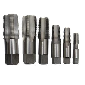 DZ Lot de 6 tarauds NPT en acier au carbone en <span class=keywords><strong>bois</strong></span> <span class=keywords><strong>pour</strong></span> Case Tap Die - Product Image 2